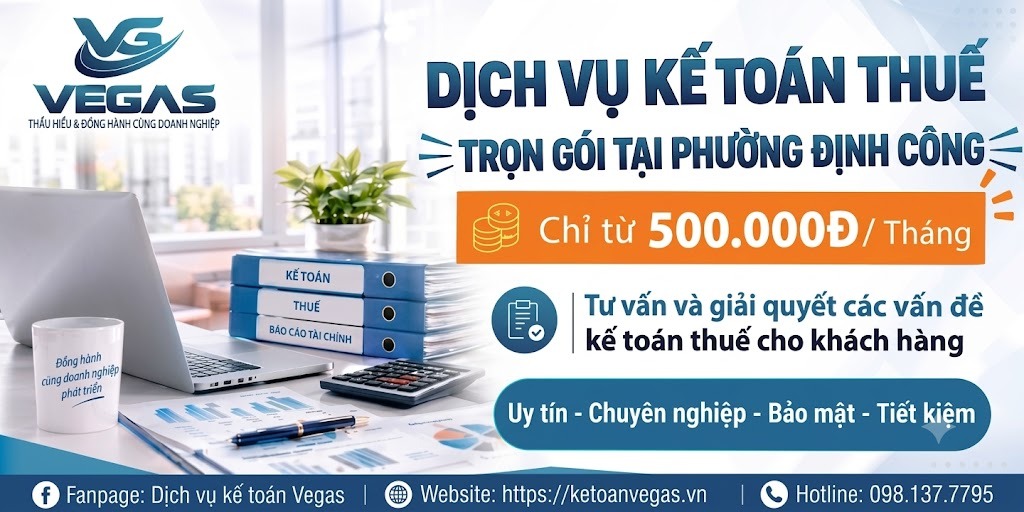 dịch vụ kế toán thuế trọn gói